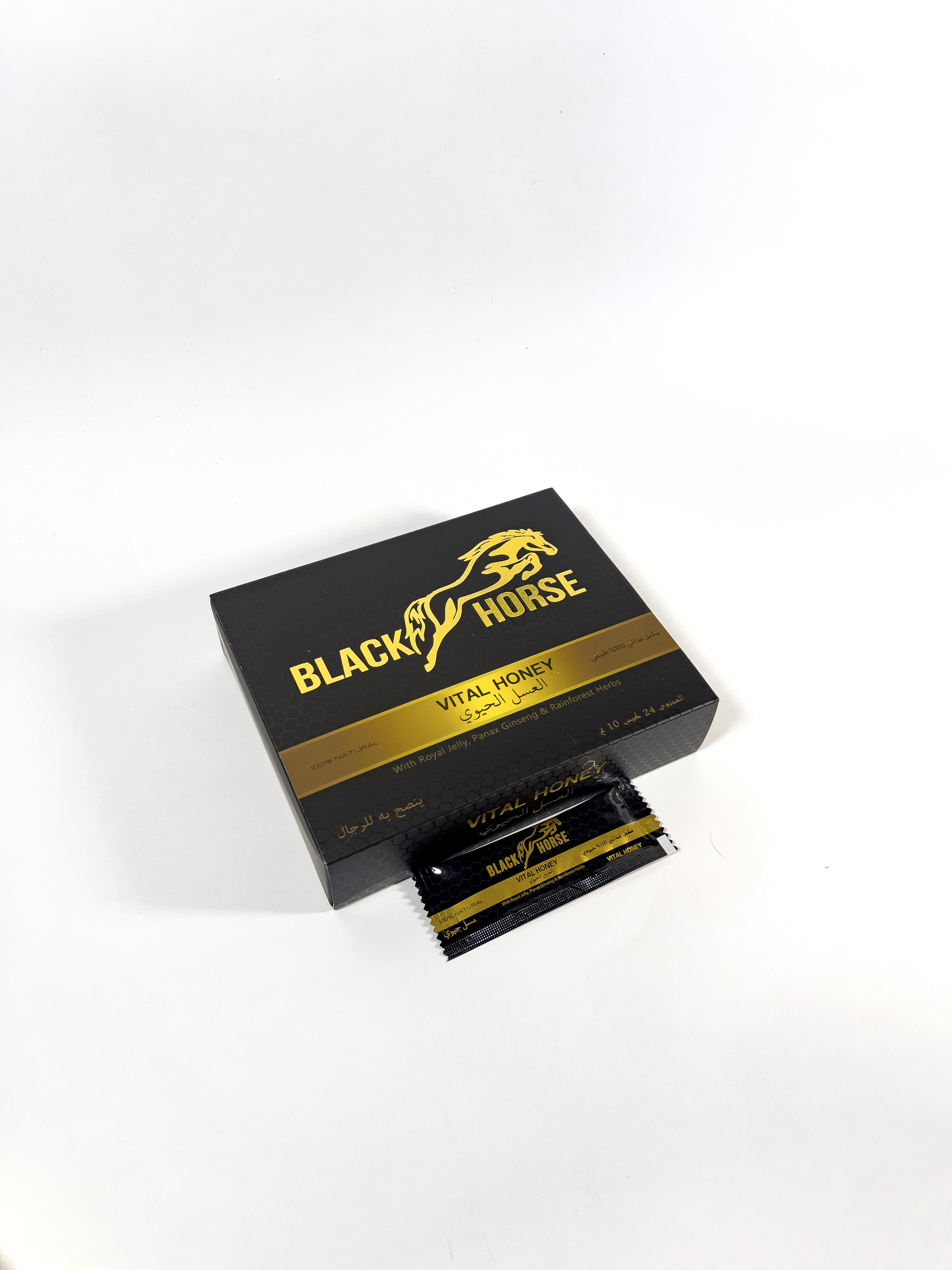 Black Horse Honey Vital Honey 12 Sobres